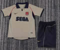 Kids kit Retro 01-02 Arsenal away soccer jersey