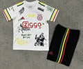 Kids kit Retro 21-22 Ajax white special version soccer jersey