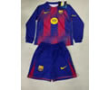 Kids kit 25-26 bar home long sleeves soccer jersey