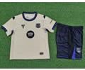 player version kids kit 25-26 Bar away beige soccer jersey