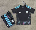 Kids Argentina Training Soccer Uniform 26 27