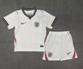 Kids England Home Soccer Uniform 26 27