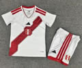 Kids Peru Home Soccer Uniform 26 27