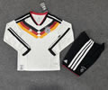 Kids Germany Home Soccer Uniform 26 27