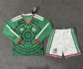Kids Mexico Home Soccer Uniform 26 27