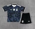 Kids Argentina Away Soccer Uniform 26 27