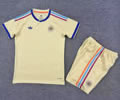 Kids Curacao Away Soccer Uniform 26 27