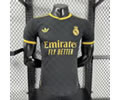 Player version 25-26 RM special version black gold jersey