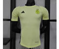 Player version 25-26 Algeria special version yellow soccer jersey